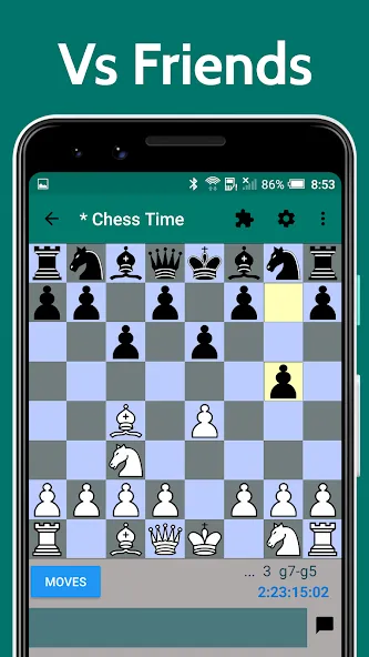 Chess Time - Multiplayer Chess (Чесс Тайм)  [МОД Unlimited Money] Screenshot 3