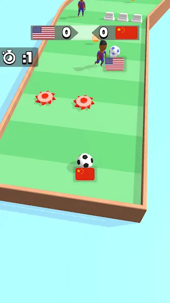 Soccer Dash (окер Даш)  [МОД Все открыто] Screenshot 2