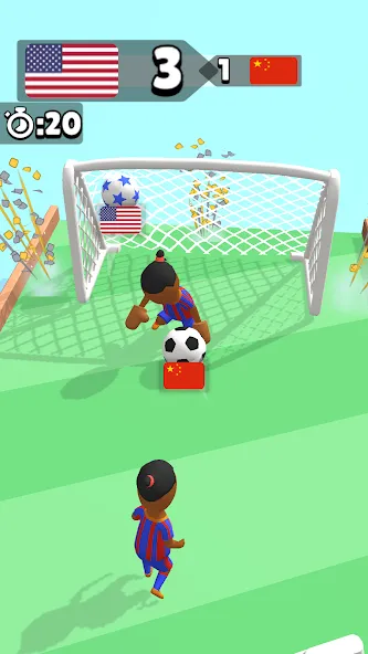 Soccer Dash (окер Даш)  [МОД Все открыто] Screenshot 3