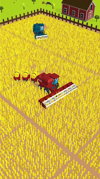 Harvest.io – 3D Farming Arcade  [МОД Много денег] Screenshot 2