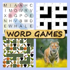 Скачать взлом Word Games  [МОД Много монет] - последняя версия apk на Андроид