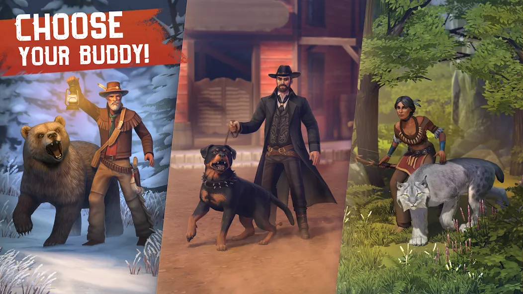 Westland Survival: Cowboy Game (Вестланд Сурвайвал)  [МОД Unlimited Money] Screenshot 1