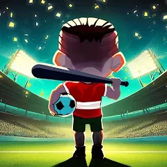 Скачать взломанную Street Soccer：Ultimate Fight  [МОД Много монет] - полная версия apk на Андроид