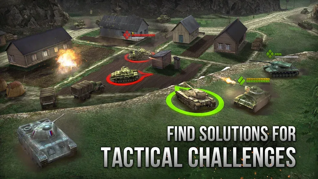 Armor Age: WW2 tank strategy (Армор Эйдж)  [МОД Много монет] Screenshot 4