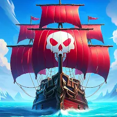 Взломанная Pirate Ships・Build and Fight  [МОД Бесконечные деньги] - последняя версия apk на Андроид