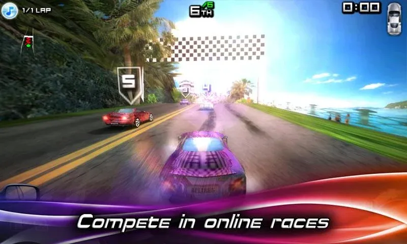 Race Illegal: High Speed 3D (Рейс Иллигал)  [МОД Все открыто] Screenshot 1