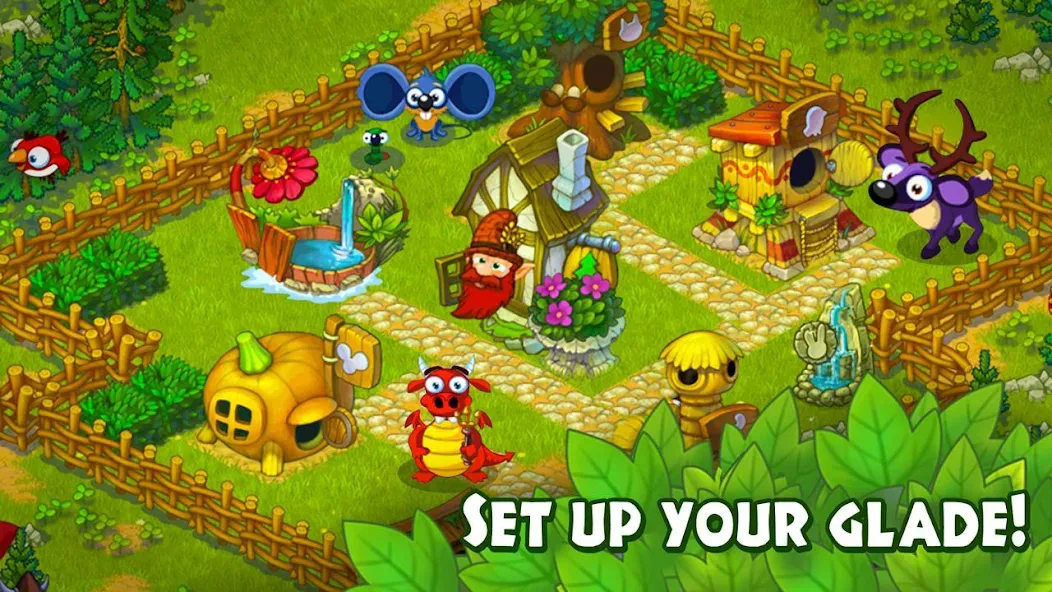 Animal Village: Forest Ranch  [МОД Много денег] Screenshot 1