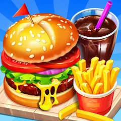 Скачать взлом Cooking Restaurant Food Games  [МОД Бесконечные монеты] - стабильная версия apk на Андроид