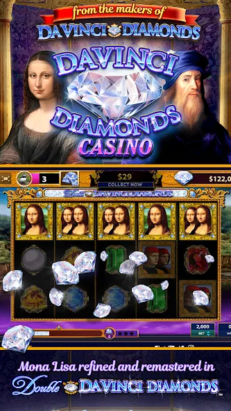 Da Vinci Diamonds Casino – Bes (Да Винчи Даймондс Казино)  [МОД Все открыто] Screenshot 1