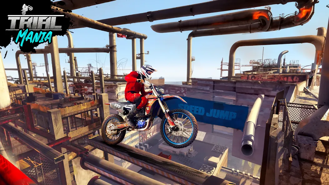 Trial Mania: Dirt Bike Games (Трайал Мания)  [МОД Меню] Screenshot 4