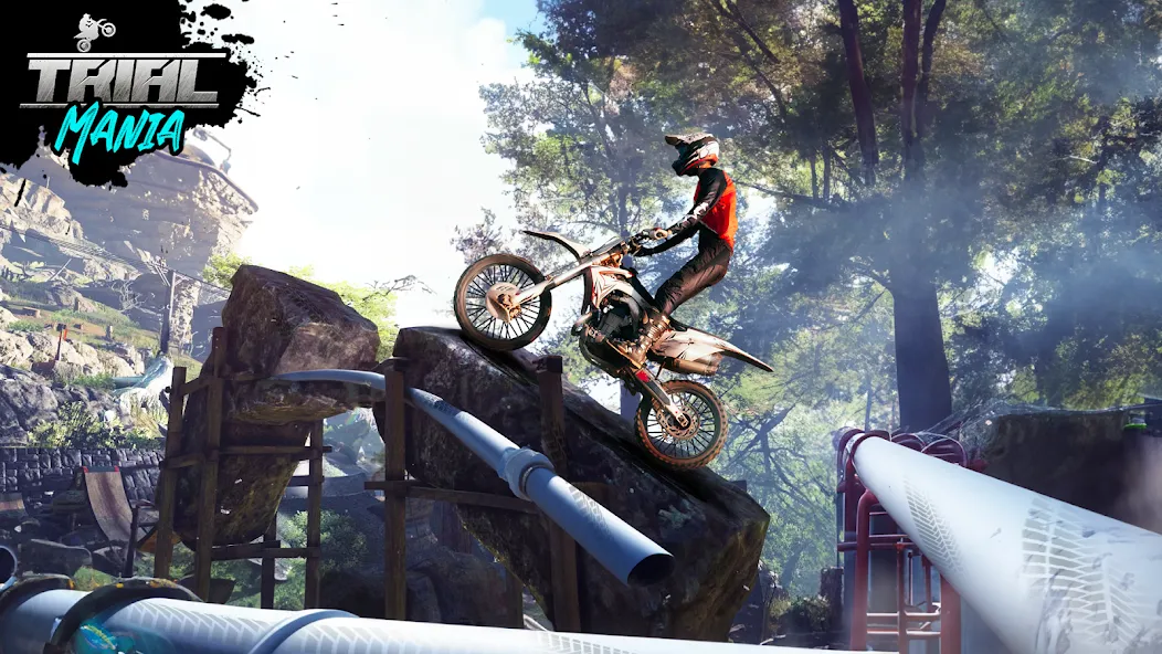 Trial Mania: Dirt Bike Games (Трайал Мания)  [МОД Меню] Screenshot 5