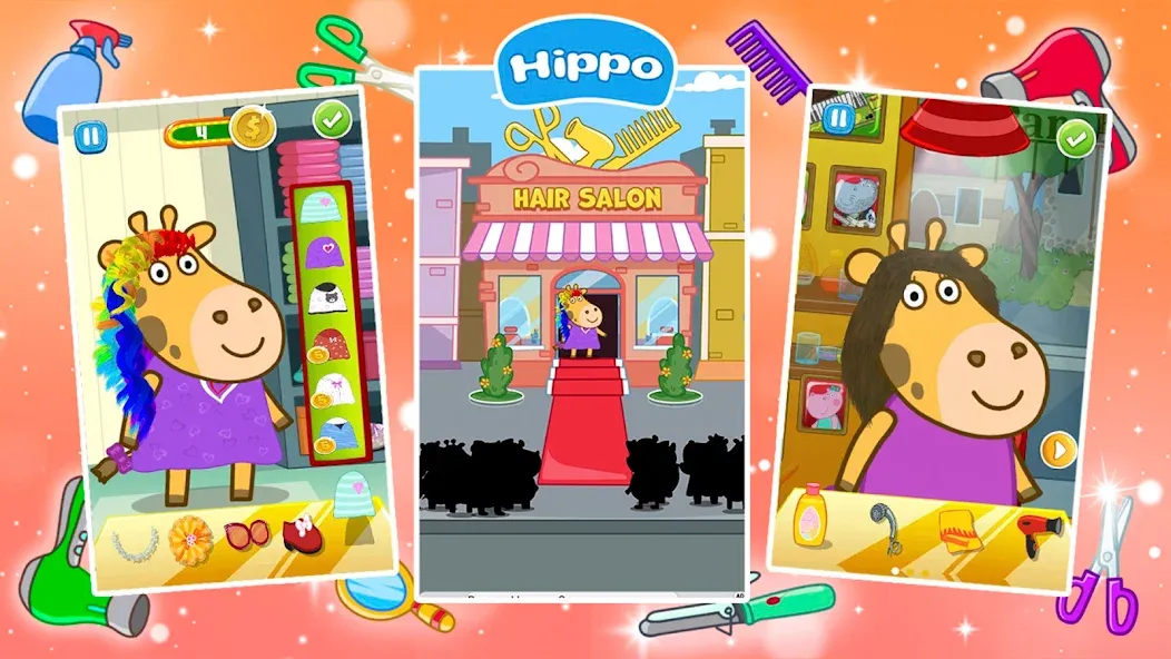 Hair Salon: Fashion Games  [МОД Menu] Screenshot 5