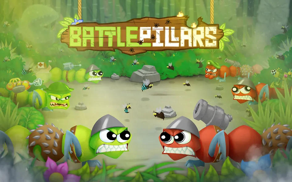 Battlepillars Multiplayer PVP  [МОД Unlocked] Screenshot 1