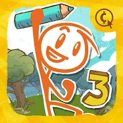 Скачать взлом Draw a Stickman: EPIC 3 (Нарисуй палочного человечка)  [МОД Много монет] - полная версия apk на Андроид