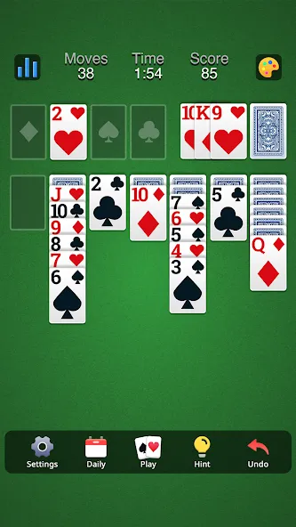 Classic Solitaire - Klondike (Солитер Клондайк Классик)  [МОД Много денег] Screenshot 2