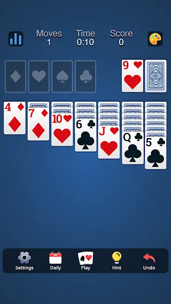 Classic Solitaire - Klondike (Солитер Клондайк Классик)  [МОД Много денег] Screenshot 4