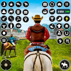 Скачать взлом Horse Riding Rivals Horse Race (ХорсРайдинг Ривалс Лошадиные скачки)  [МОД Unlimited Money] - полная версия apk на Андроид