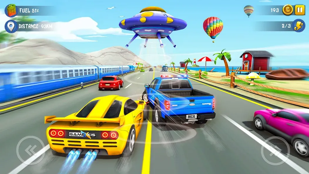 Mini Car Racing Game Legends  [МОД Бесконечные монеты] Screenshot 2