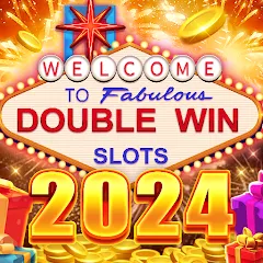 Скачать взломанную Double Win Slots- Vegas Casino (Дабл Вин Слотс)  [МОД Много монет] - стабильная версия apk на Андроид