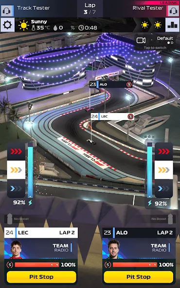 F1 Clash - Car Racing Manager (Ф1 Клаш)  [МОД Menu] Screenshot 2