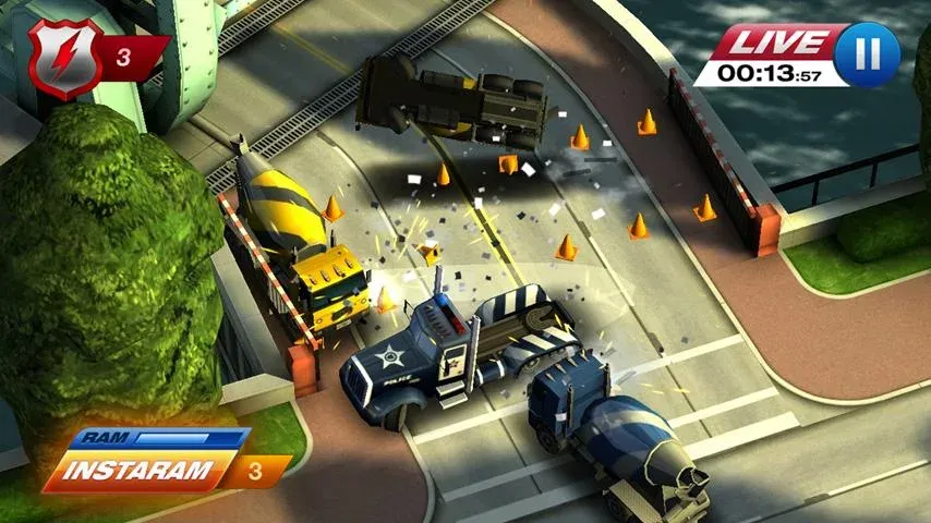 Smash Cops Heat (Смеш копс хит)  [МОД Много монет] Screenshot 2