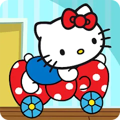Скачать взломанную Hello Kitty games - car game  [МОД Mega Pack] - полная версия apk на Андроид