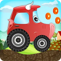 Взломанная Kids Car Racing game – Beepzz  [МОД Mega Pack] - полная версия apk на Андроид