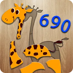 Скачать взлом 690 Puzzles for preschool kids  [МОД Много монет] - стабильная версия apk на Андроид