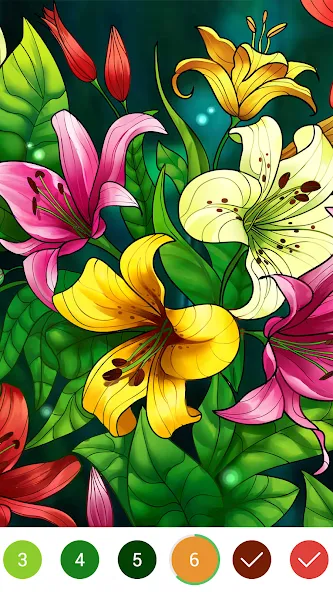 Coloring Book: Color by Number (Колоринг Бук)  [МОД Все открыто] Screenshot 1