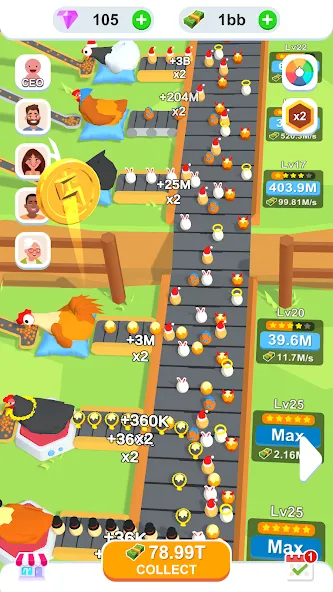 Idle Egg Factory  [МОД Mega Pack] Screenshot 3