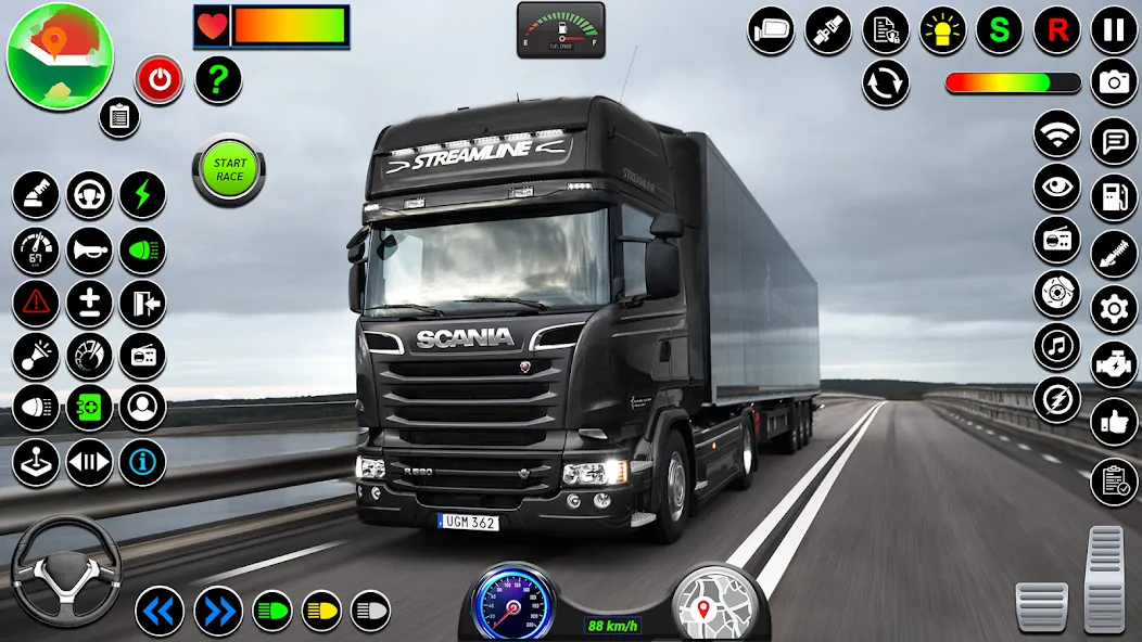 Indian Truck Heavy Cargo Duty  [МОД Бесконечные деньги] Screenshot 1