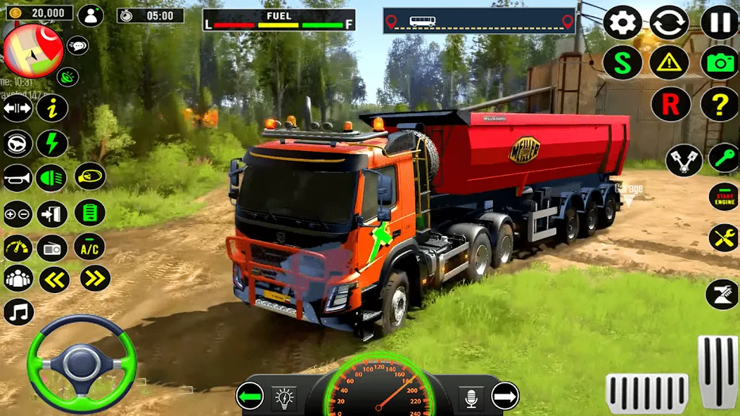 Indian Truck Heavy Cargo Duty  [МОД Бесконечные деньги] Screenshot 5