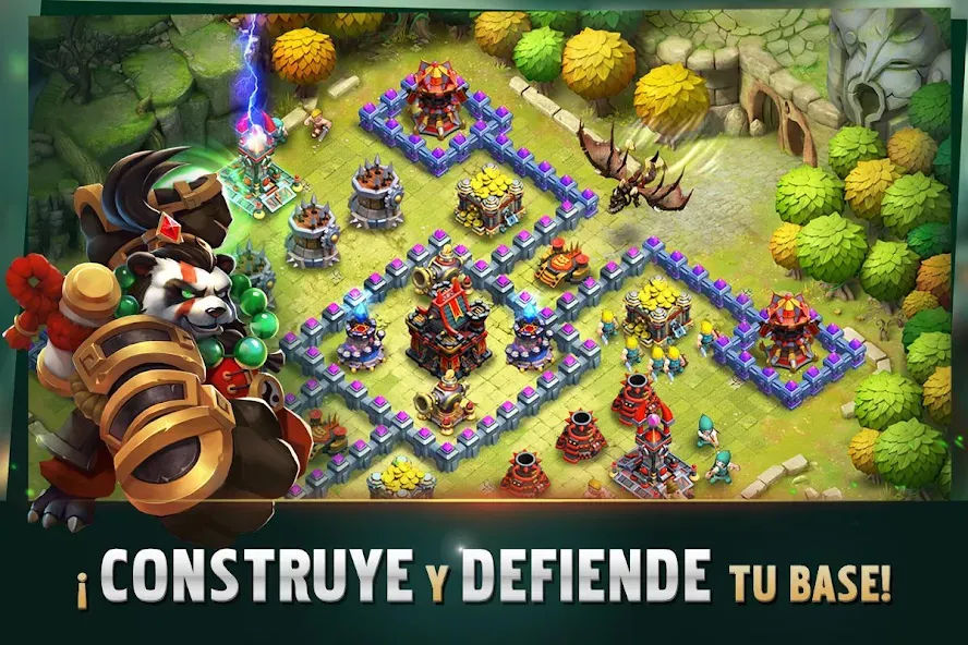 Clash of Lords 2: Español (Клэш оф Лордс 2)  [МОД Бесконечные монеты] Screenshot 1