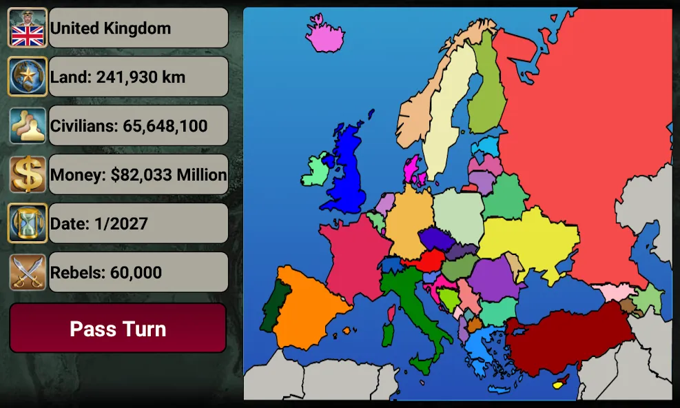 Europe Empire  [МОД Меню] Screenshot 2