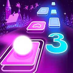 Взлом Dancing Sky 3 (Дэнсинг Скай 3)  [МОД Mega Pack] - полная версия apk на Андроид