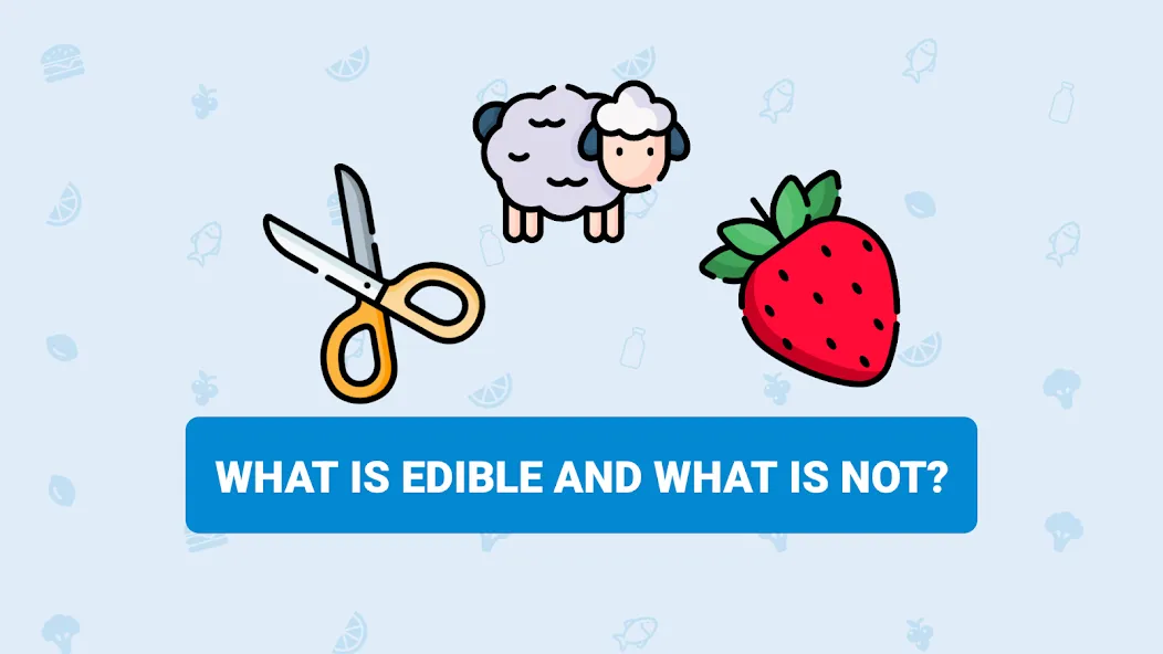 Foody: Edible & Inedible (Фуди)  [МОД Unlocked] Screenshot 1