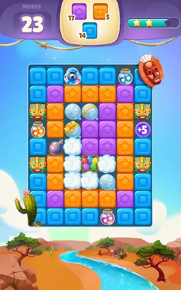 Cube Rush Adventure (Кьюб Раш Приключение)  [МОД Много монет] Screenshot 5