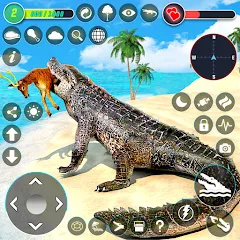 Скачать взломанную Crocodile Games: Animal Games  [МОД Бесконечные деньги] - стабильная версия apk на Андроид