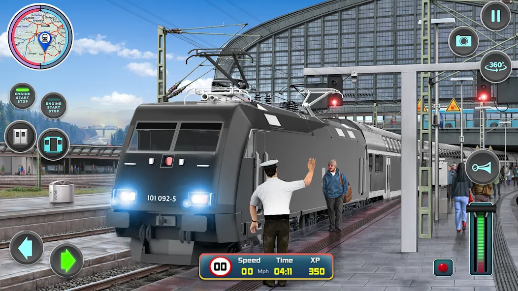 City Train Driver- Train Games  [МОД Unlimited Money] Screenshot 1