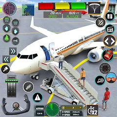 Скачать взлом Pilot Flight Simulator Games  [МОД Меню] - последняя версия apk на Андроид