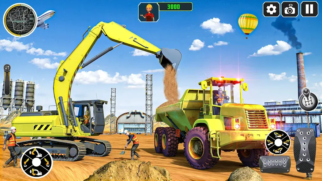 City Construction Simulator 3D  [МОД Бесконечные деньги] Screenshot 3