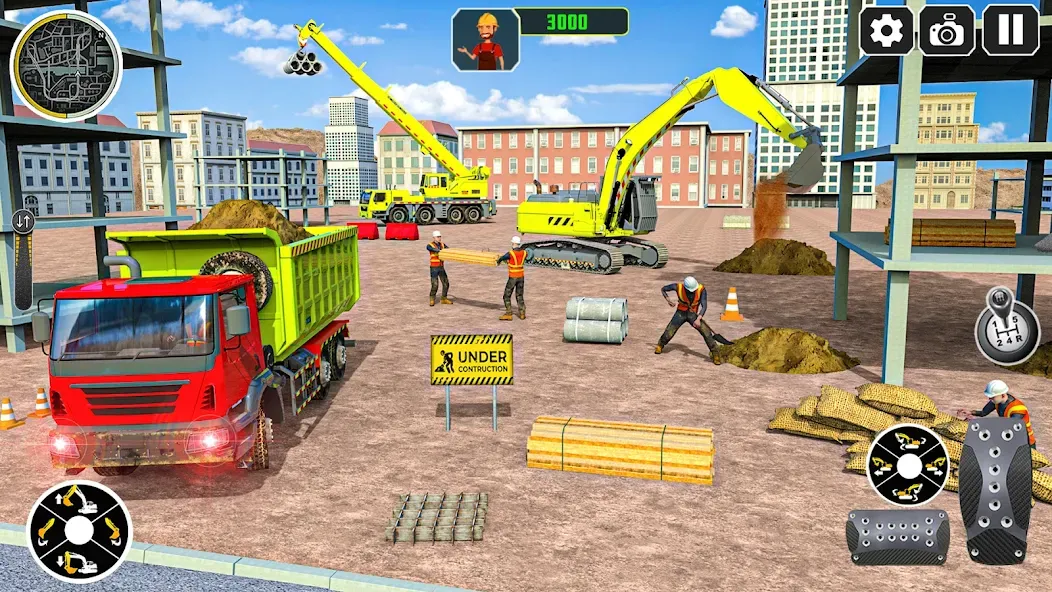 City Construction Simulator 3D  [МОД Бесконечные деньги] Screenshot 4