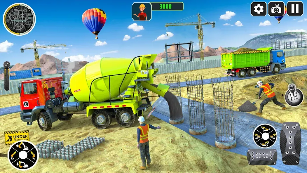 City Construction Simulator 3D  [МОД Бесконечные деньги] Screenshot 5