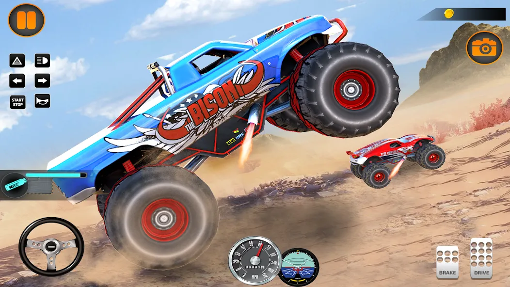 Monster Truck Off Road Racing  [МОД Меню] Screenshot 3