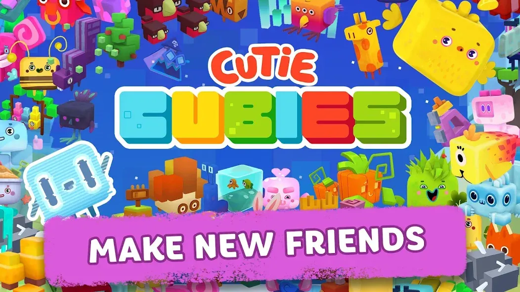 Cutie Cubies  [МОД Menu] Screenshot 2