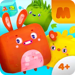 Взломанная Cutie Cubies  [МОД Menu] - стабильная версия apk на Андроид