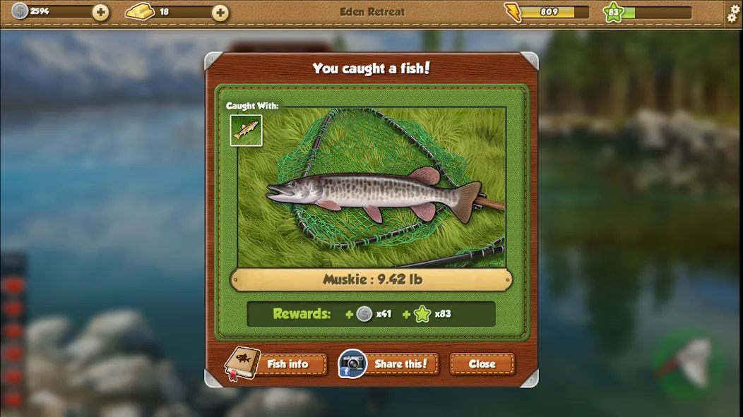 Fishing World (Фишинг Ворлд)  [МОД Все открыто] Screenshot 2