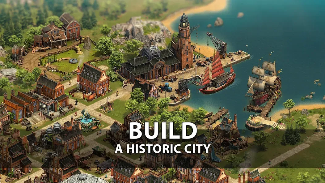 Forge of Empires: Build a City (Фордж оф Эмпайрс)  [МОД Много монет] Screenshot 1