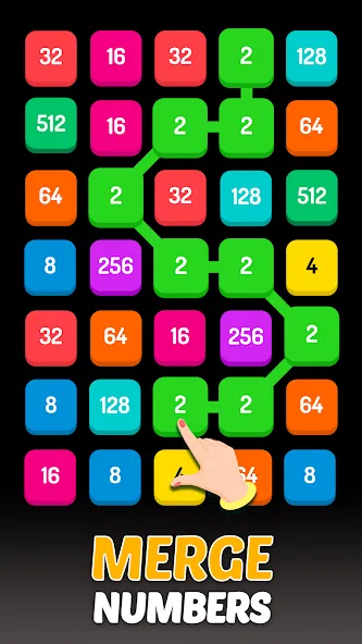 2248 - Numbers Game 2048 (Пазл)  [МОД Unlocked] Screenshot 1