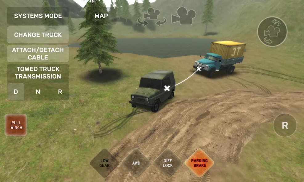 Dirt Trucker: Muddy Hills (Дрт Трукер)  [МОД Mega Pack] Screenshot 1